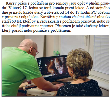 PC učebna se odpoledne promění na internetovou kavárnu